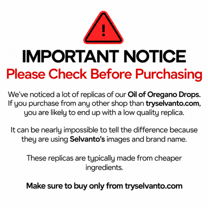 Selvanto Oil of Oregano Drops For Gut Relief